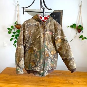 Womens Carhartt camo jacket